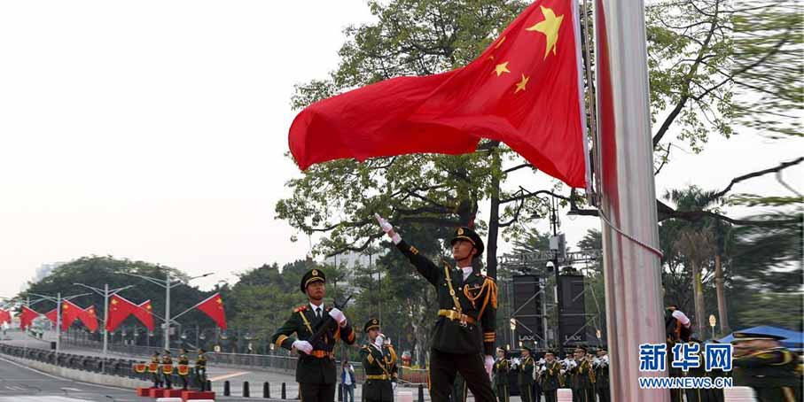 升国旗 庆国庆