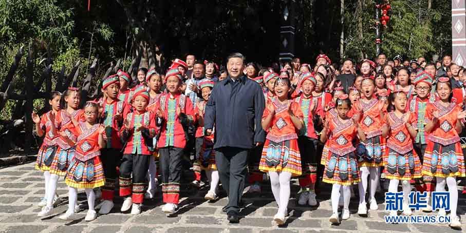 习近平春节前夕赴云南考察