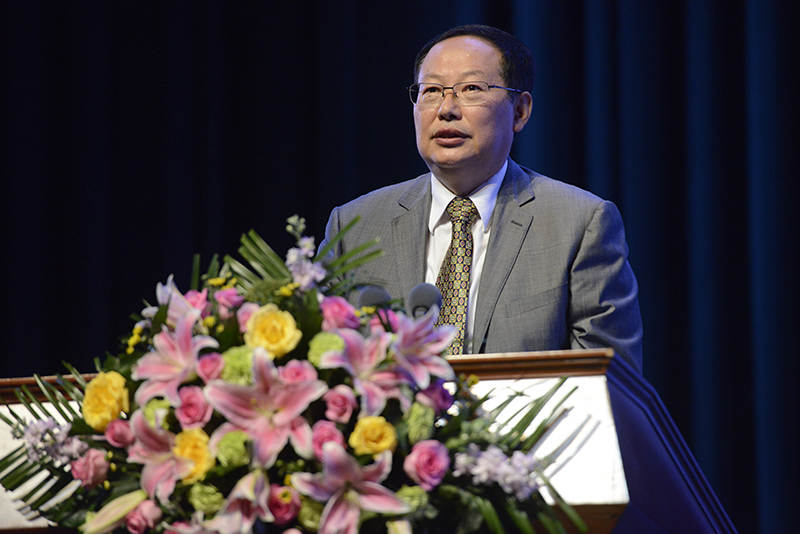 国家首席兽医师（官）张仲秋讲话