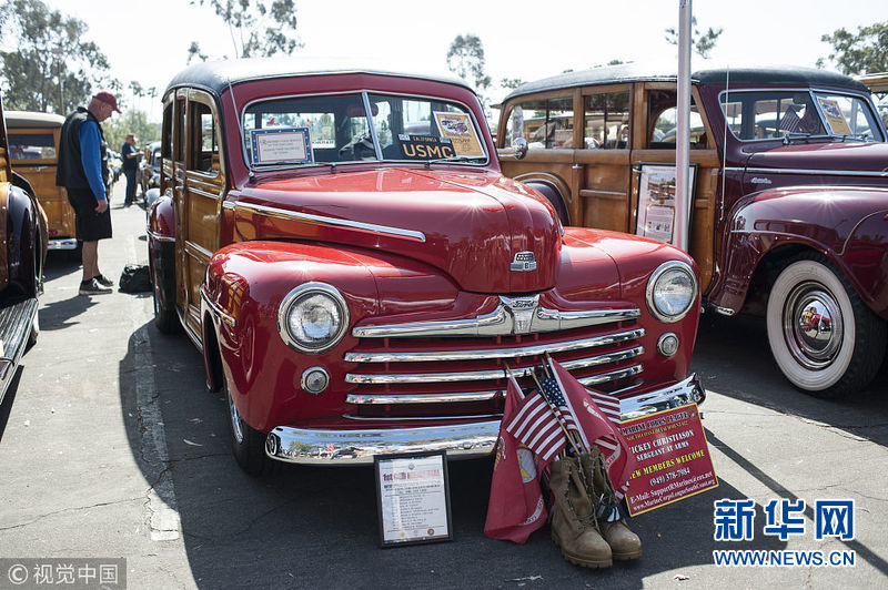 美国加州举行老爷车展